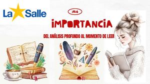 La Importancia Del Análisis Profundo Al Momento De Leer Cindy Chub Choc