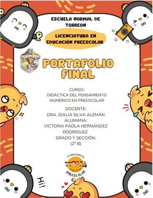 Portafolio Maestra Idalia 4to Semestre