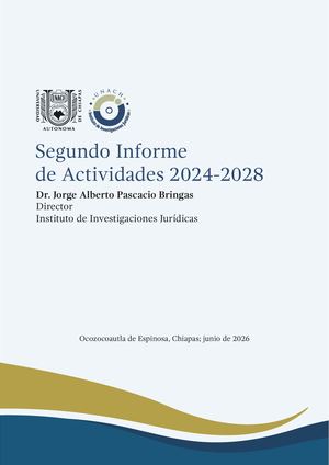 Segundo Informe de Actividades 2024-2028