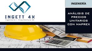 Apm Análisis De Precios Unitarios Con Maprex