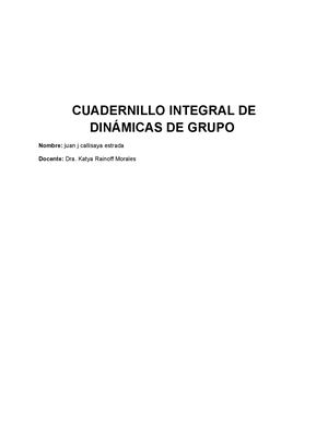 cuaderno de dinamicas de grupos