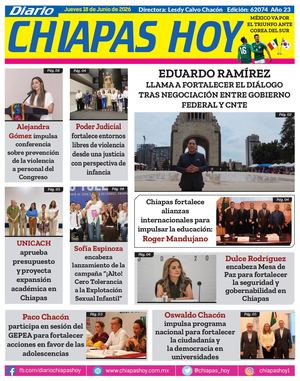 Chiapas Hoy 18 De Junio 2026