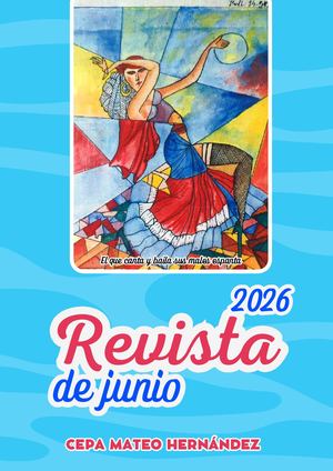 Revista "Junio 2026" del CEPA Mateo Hernández