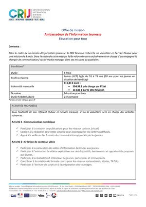 Offre Mission De Vsc Communication