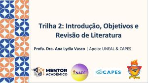 Trilha 2 Introdução Objetivos Revisão De Literatura