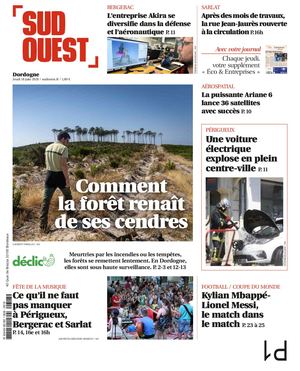 Sud Ouest Jeudi 18 Juin