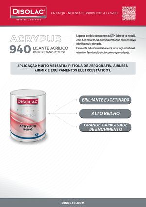 PT - ACRYPUR 940 Product Sheet