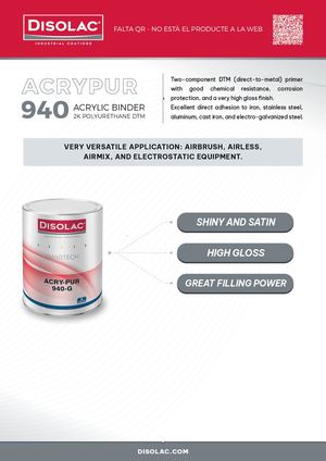 EN - ACRYPUR 940 Product Sheet