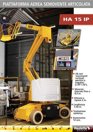 Haulotte Ha15ip Scheda Tecnica Noleggia Con Edil Rental Roma