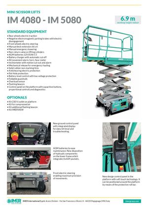 En Im 4080 Im 5080 Edilrental Roma Noleggio