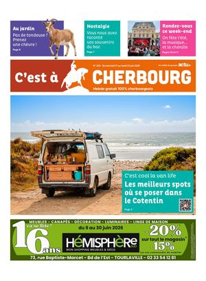 C'est à Cherbourg du 17 juin 2026