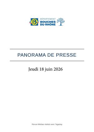 Panorama De Presse Du 18 Juin 2026