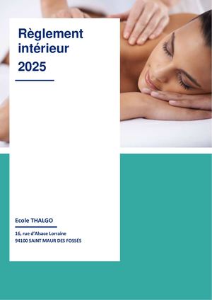Reglement Interieur 2025