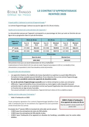 Les Avantages Du Contrat Dapprentissage 2026