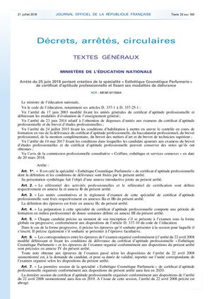 Referentiel CAP 2018