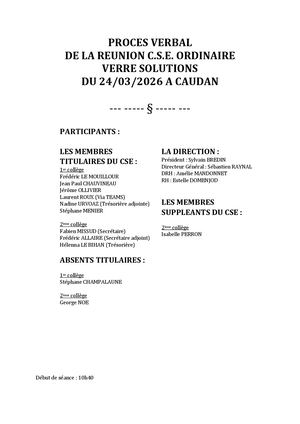 2026 03 24 Pv Cse Ordinaire