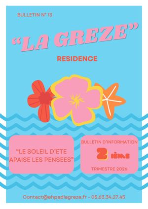 BULLETIN 2ième Trimestre 2026