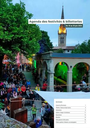Agenda du 18 au 28 Juin 2026