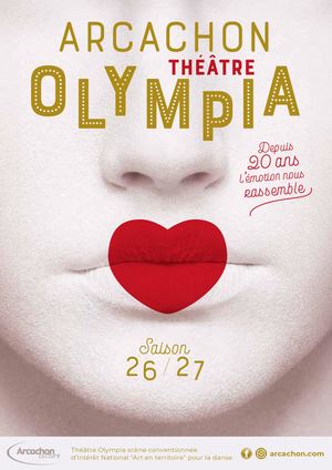 Théâtre Olympia Arcachon - Saison culturelle 25-26