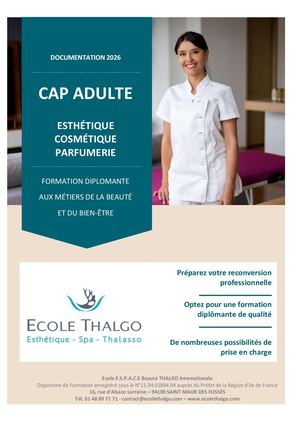 Documentation Cap Adulte 2026