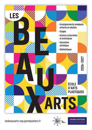Plaquette beaux Arts Grand Poitiers 2026-2027