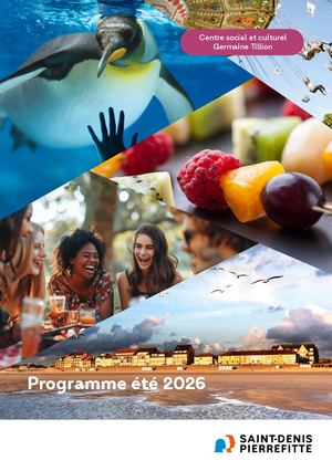 Programme périodique centre social Tillion été 2026