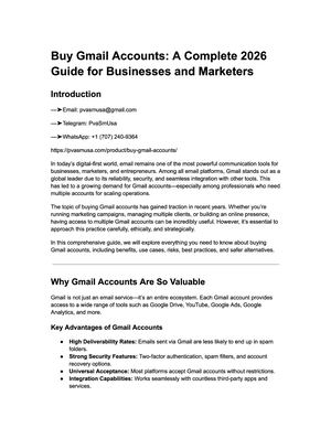 3 1 Best Buy Old Gmail Accounts In The Us