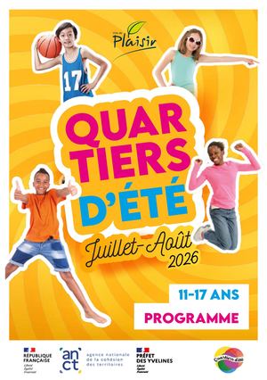 Programme Quartiers d'été 2026