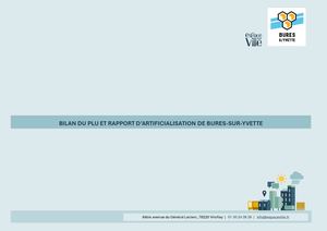 14 1- Bilan PLU Rapport Artificialisation