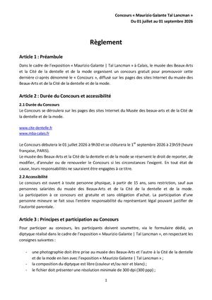 Reglement jeu Facebook 2026 - CIDM et MBA