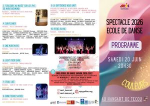Prog' Spect Danse Samedi 20 Juin 2026