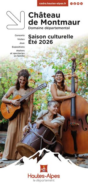 Programme de la saison culturelle 2026