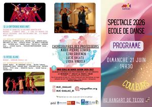 Prog' Spect Danse Dim 21 Juin 2026 14h30