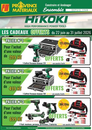 Promotion CADEAUX !! HIKOKI