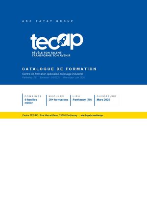 Catalogue Tecap 2026 Vf