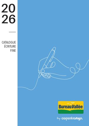 Écriture fine 2026 BV