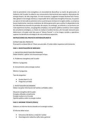 Energia Nuclear Ecuador