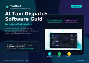 Taxi Cloud Ai Taxi Dispatch Software Guide 2026