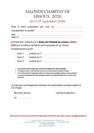 Fiche De Choix 2026