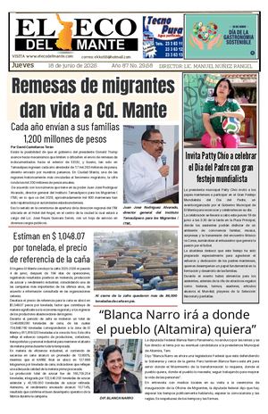 Jueves 18 De Junio De 2026