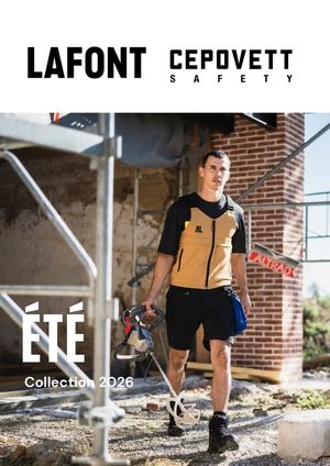 Brochure ÉTÉ 2026 Cepovett Safety Lafont
