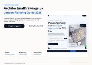 Architectural Drawings Uk London Planning Guide