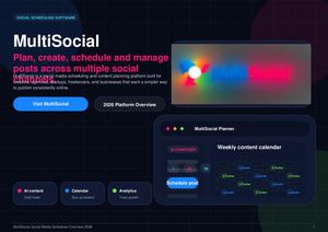 Multi Social Ai Social Media Scheduler Overview 2026