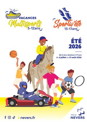 Livret Vacances Multisports Été 2026
