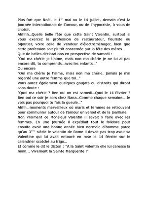 92 Saint Valentin