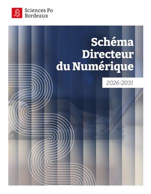 Schéma directeur du numérique de Sciences Po Bordeaux