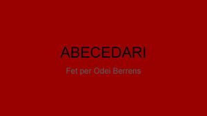 Abecedari
