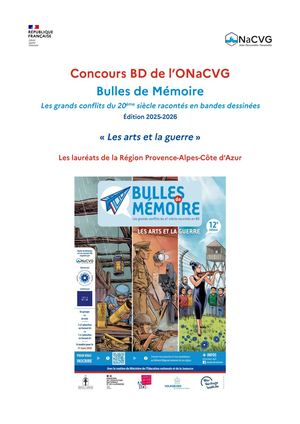 Concours Bulles de mémoire en région PACA 2025-2026