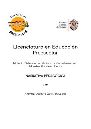 Narrativa Pabellón