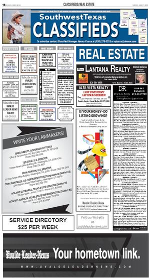 Classifieds Sunday, June 21, 2026